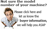 Need Help in Finding Your Machine's Model Number?